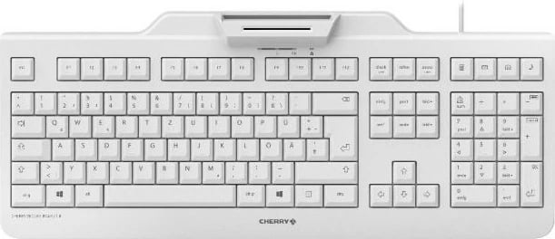 Tastierë Cherry JK-A0400CH-0, Full-size, Wired, USB, Mekanike, QWERTZ, Gri