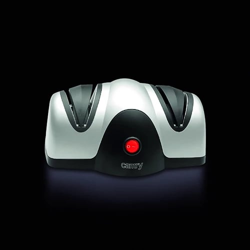 Mprehës elektrik thikash, Adler Camry, CR 4469, 2 faza, 40-60W, kënd udhëzues, këmbë antirrëshqitëse, argjendtë/zi