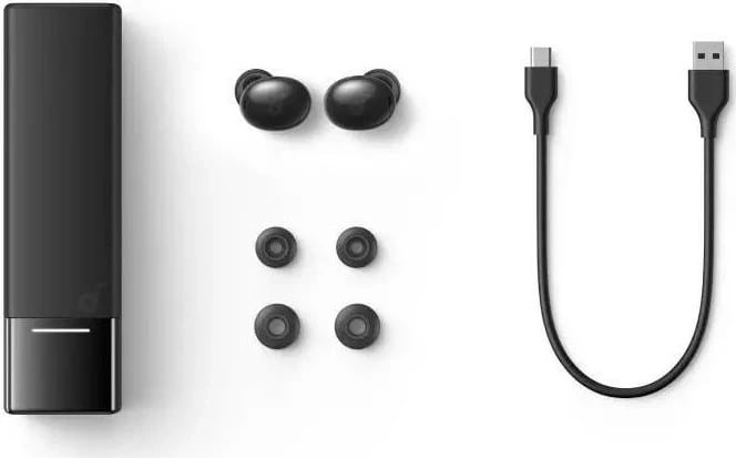 Kufje Anker Soundcore A30i, ANC, Bluetooth, të zeza