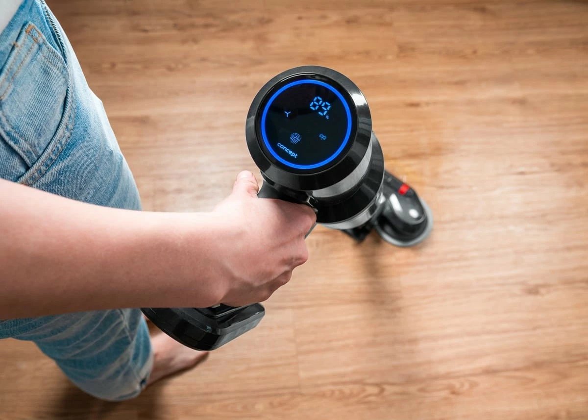 Fshesë me korrent pa kabllo vertikale 4-në-1 Concept Ultimate Pro+ VP6260 29.6 V 27 kPa HEPA 13 50 min e zezë