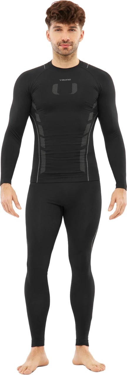 Të brendshme termike për meshkuj Viking, të zeza