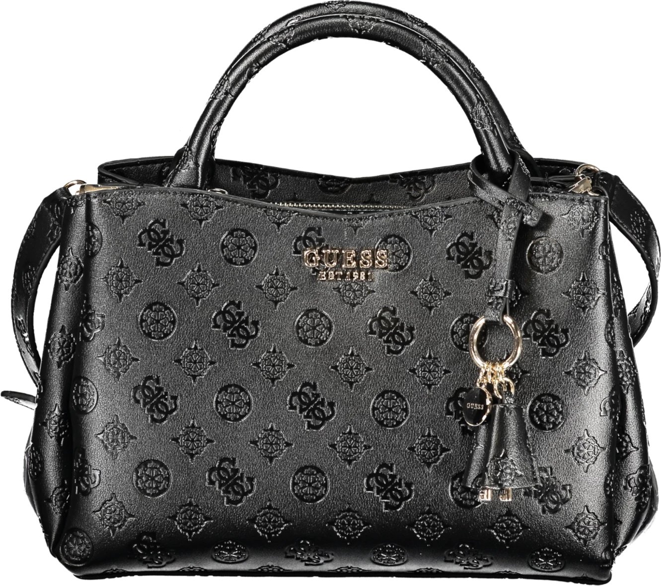 Çantë për femra GUESS JEANS Phoebe, e zezë