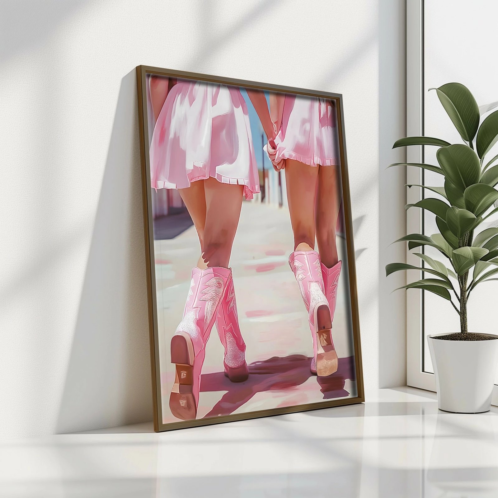 Pikturë dekorative me kornizë MDF, Wallity, GE085-L