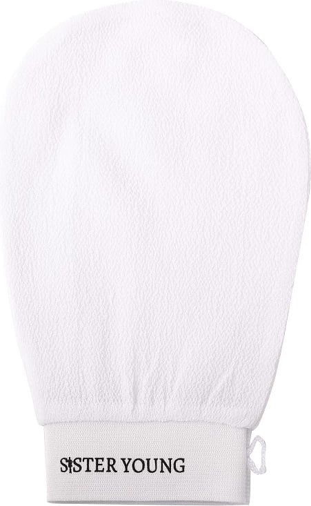 Dorezë për peeling trupi Sister Young Nova Exfoliating Glove për femra e bardhë 1 copë