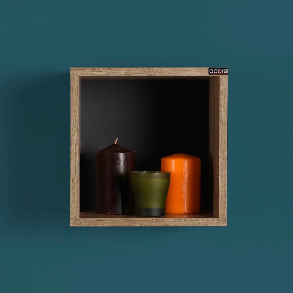 Raf muri Hanah Home, Raf-033-Tt-1, ngjyrë arre e çelët