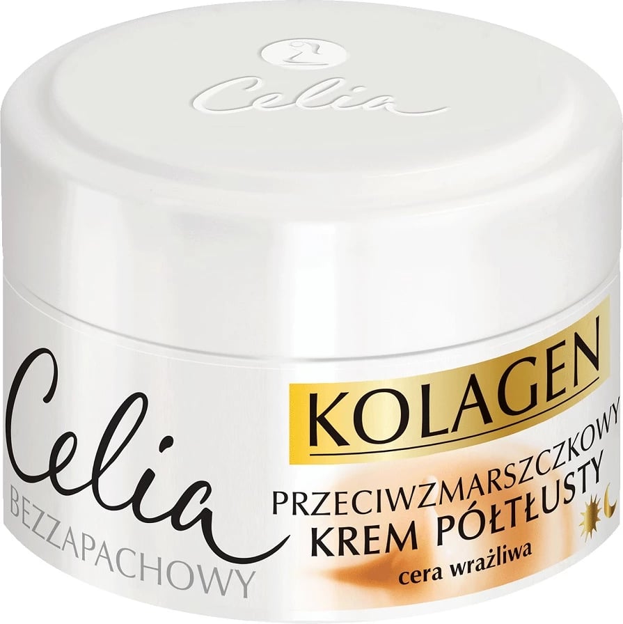 Krem fytyre anti-rrudhë për femra Celia me qumësht dhie, 50ml