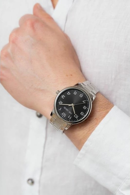 Orë dore për meshkuj Paul Lorens, argjendtë