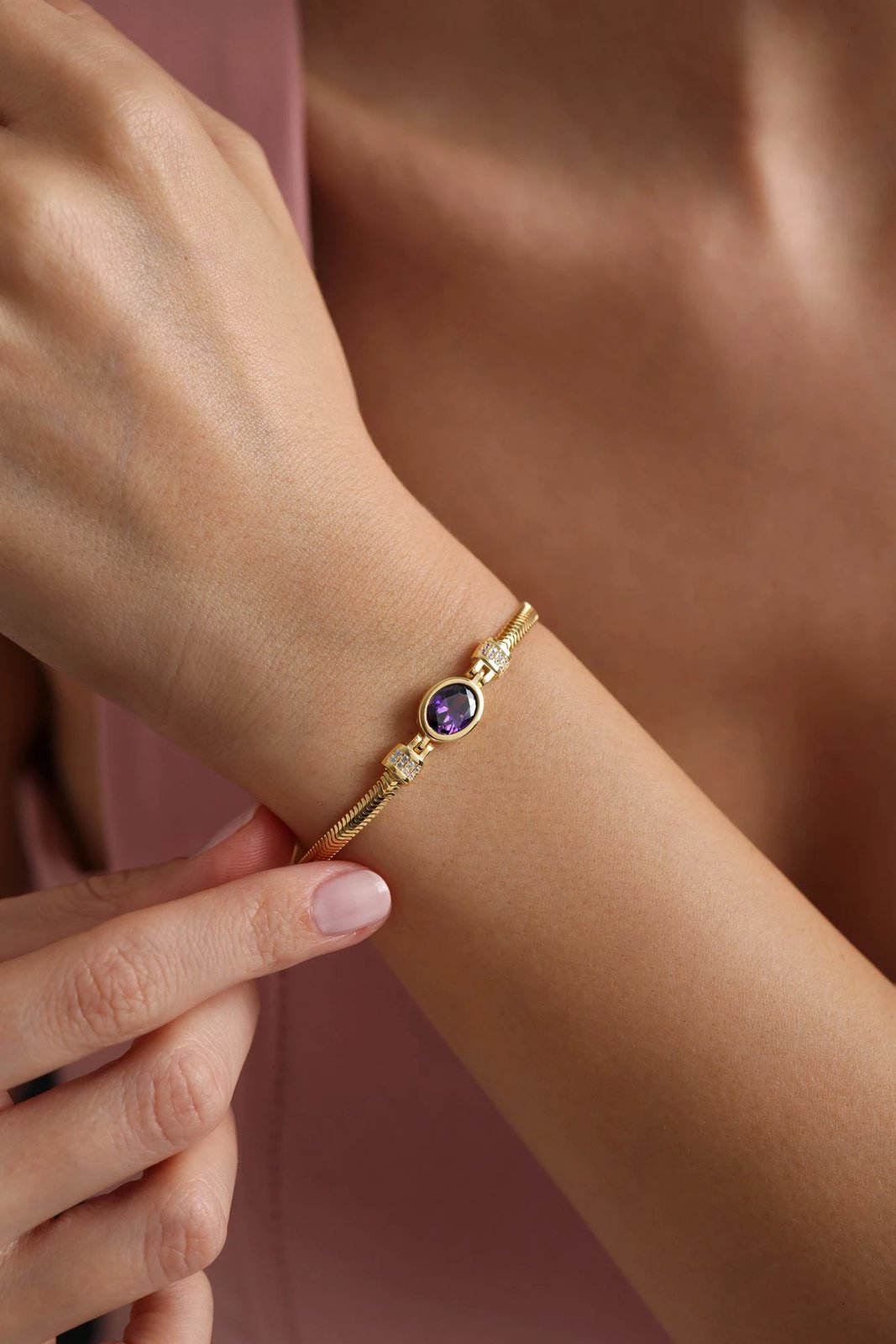 Byzylyk argjendi, ngjyrë ari e vjollcë, Jumeon, NRZ999934