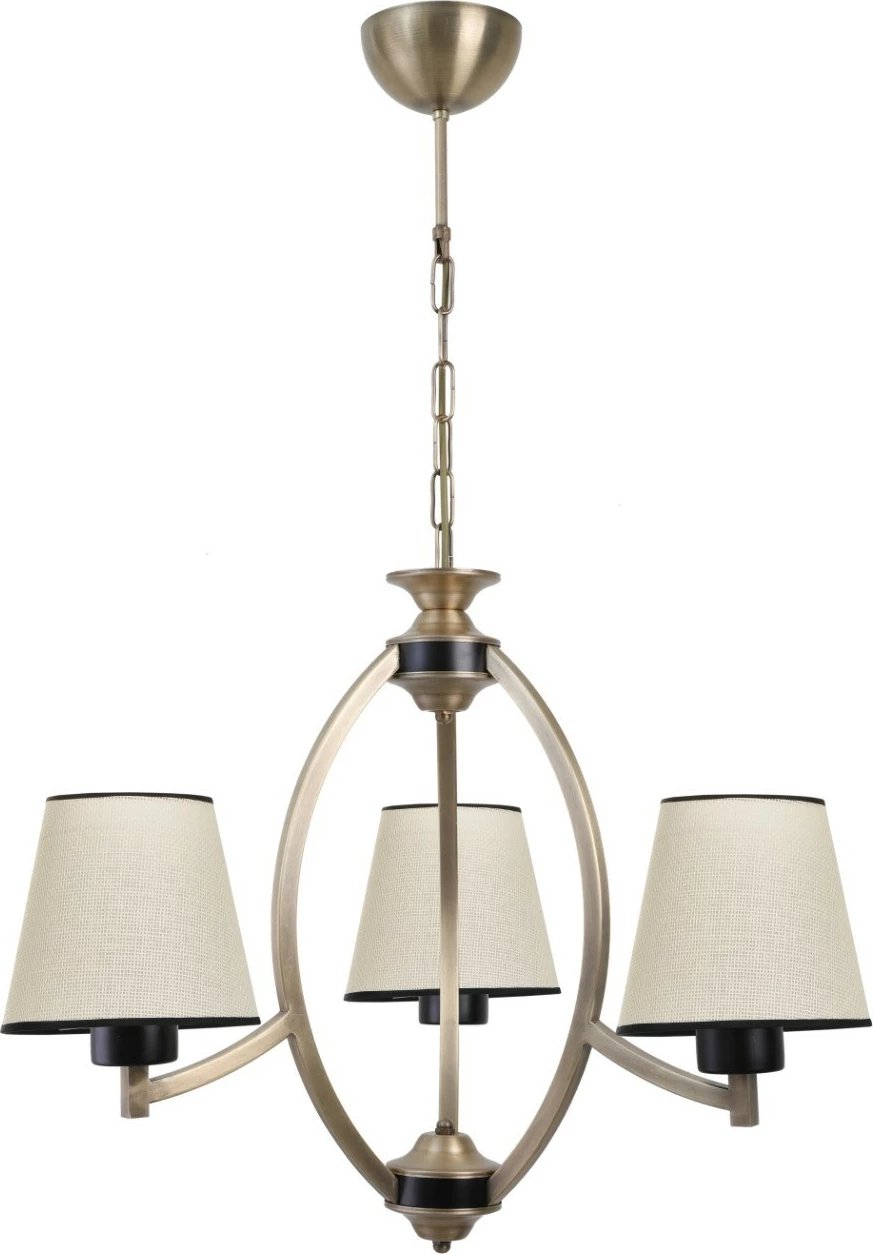 Llambadar Opviq, 8343-6, ngjyrë bezhë, e zezë, ari, 60x80cm