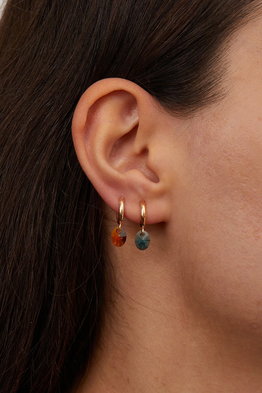 Vathë metalik Elika, ngjyrë ari, ELKGC68076