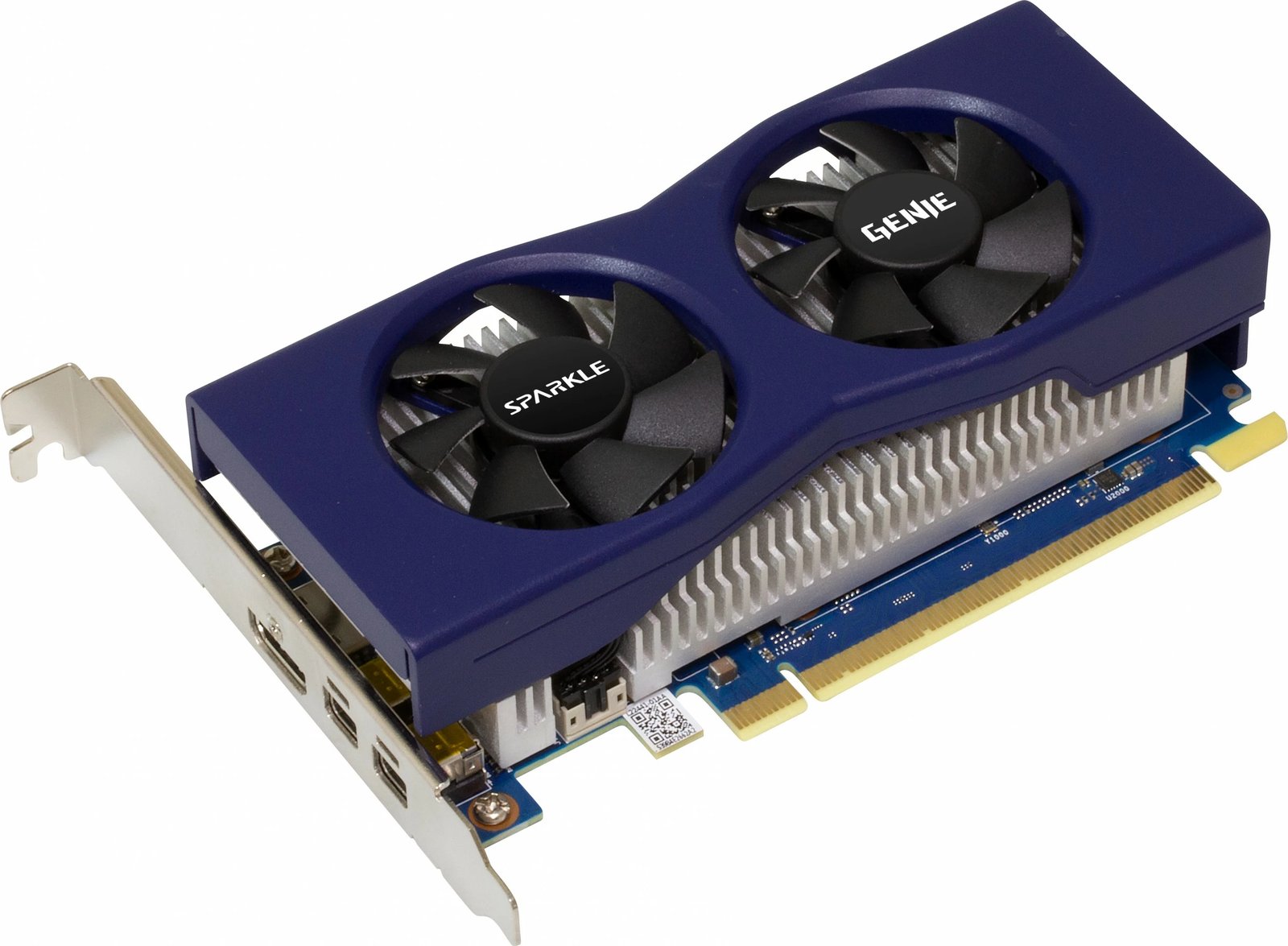 Kartelë grafike Sparkle Intel Arc A380 GENIE, 6GB GDDR6, PCI Express 4.0, kaltër/zezë