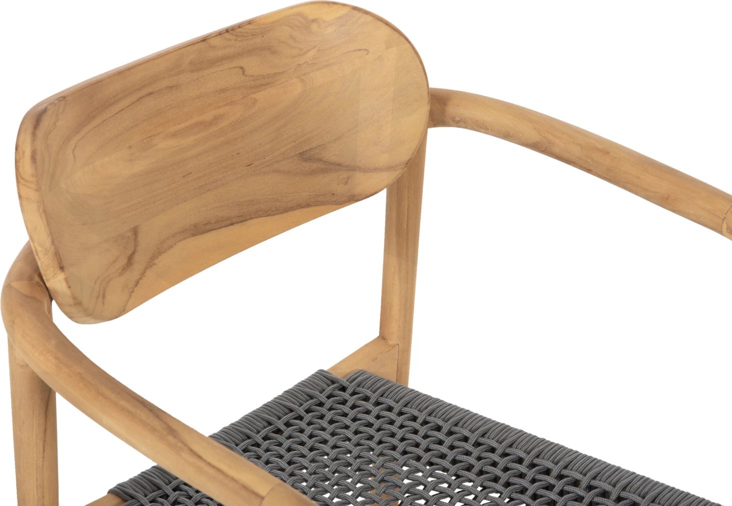 Karrige Oslo FH9636.08 dru tik natyral & litar gri 55x54x80Hcm