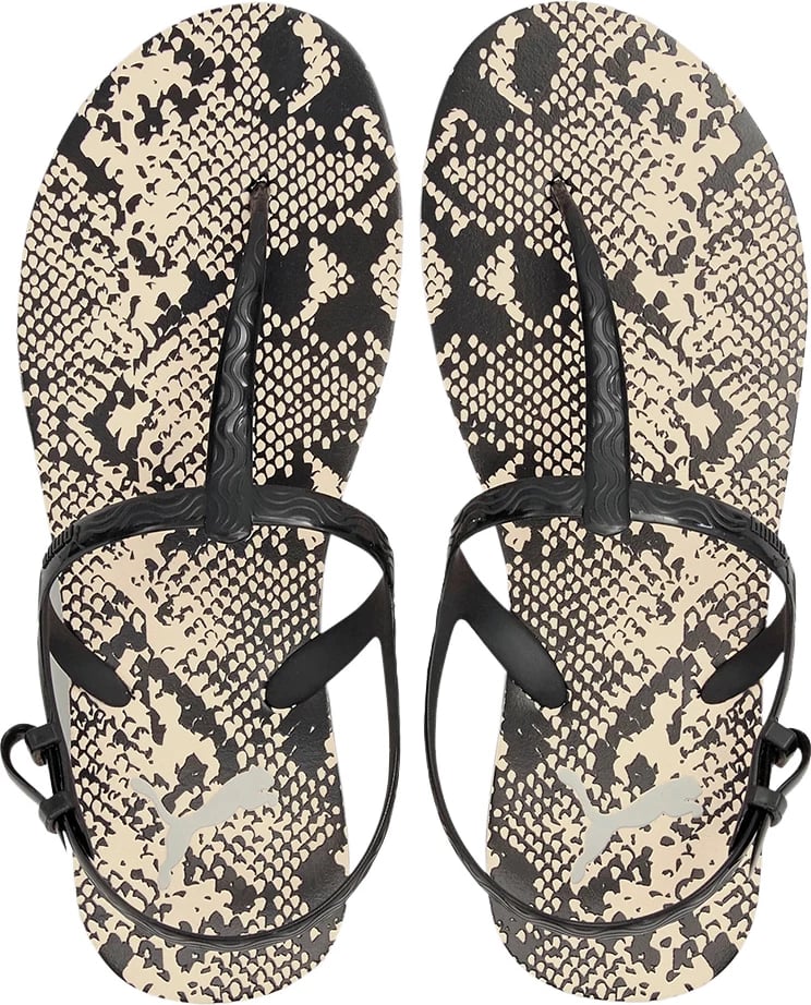 Sandale për femra Puma, të zeza