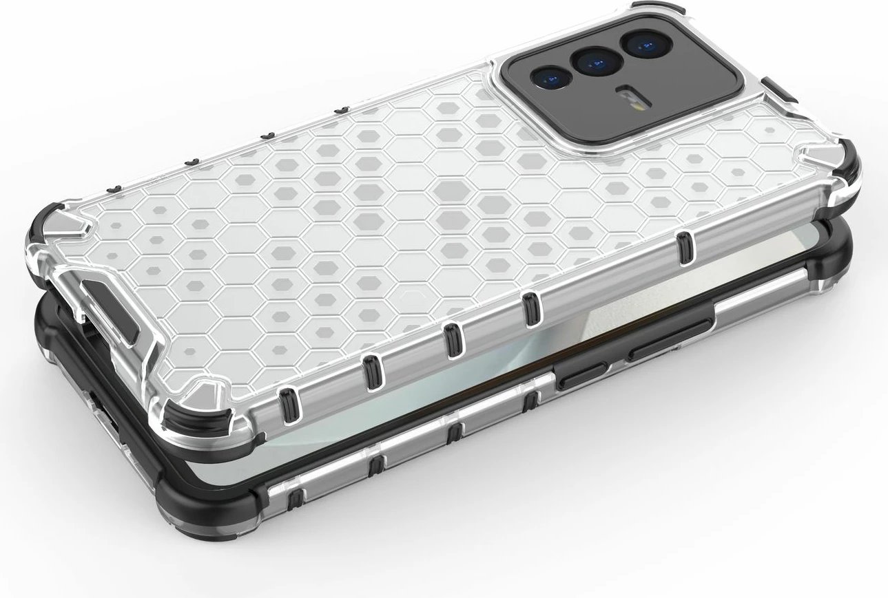 Mbështjellës Hurtel honeycomb për Vivo V23 5G, i zi Mbështjellës Hurtel honeycomb për Vivo V23 5G, i zi
