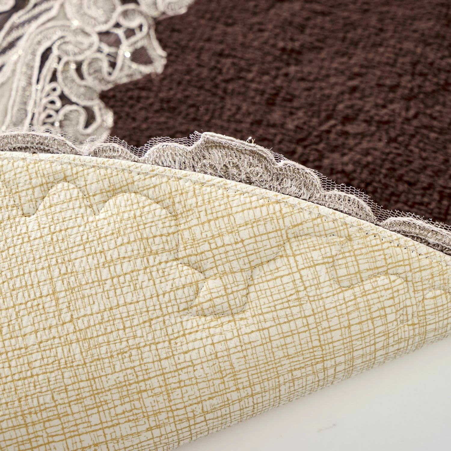 Set tapetash për banjo (2 copë), Mijolnir, Selonya, ovale, ngjyrë kafe