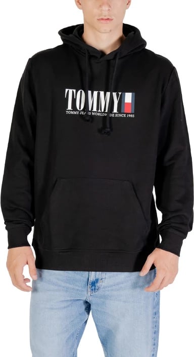 duks për meshkuj Tommy Hilfiger Jeans, i zi