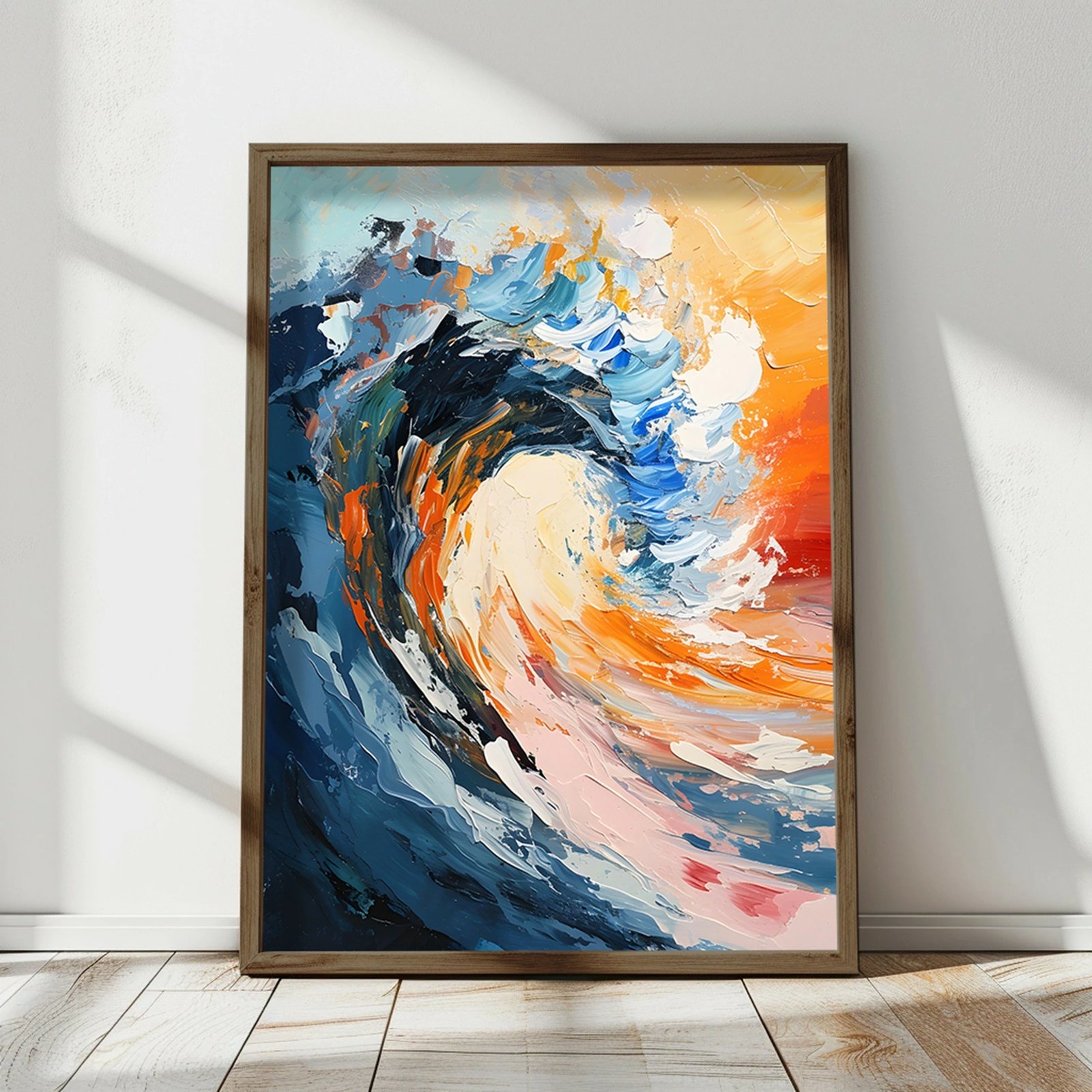 Pikturë dekorative me kornizë MDF, shumëngjyrëshe, Wallity, AI115, 50x70x3.5cm