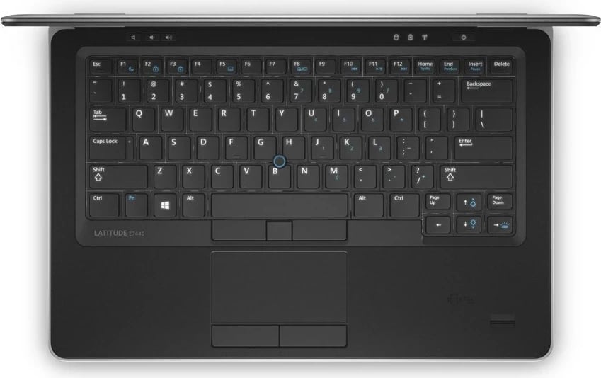 Laptop Dell Latitude E7440, 14", Intel Core i5 i5-4310U, 8 GB RAM, 128 GB SSD, Windows 7 Professional, Zi, Argjendtë