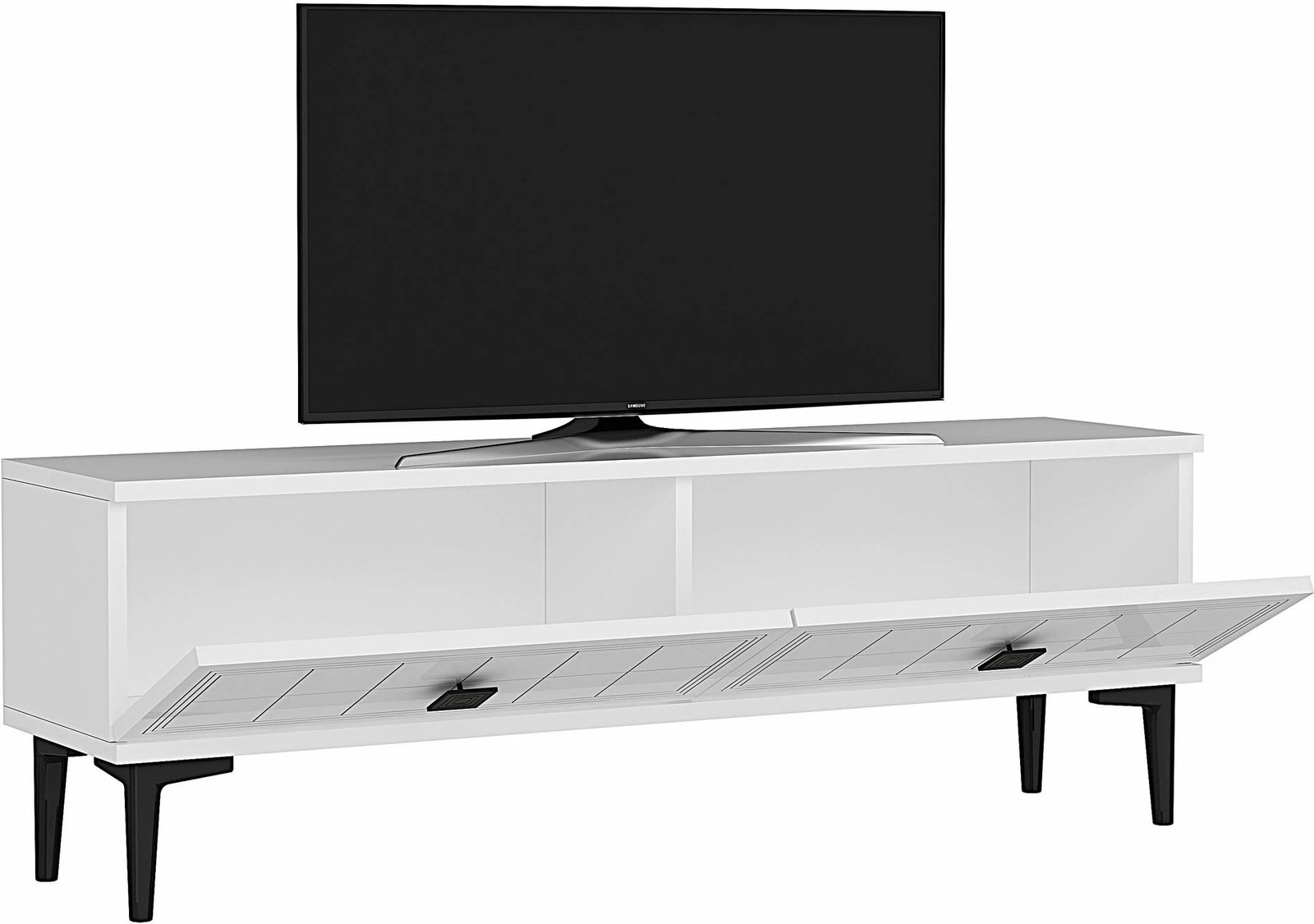 Komodë TV Skye Decor, e bardhë, Yuka 120