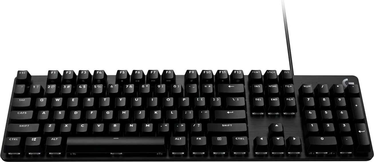 Tastierë mekanike Logitech G413 SE, full-size, ndriçim LED i bardhë, QWERTZ, e zezë