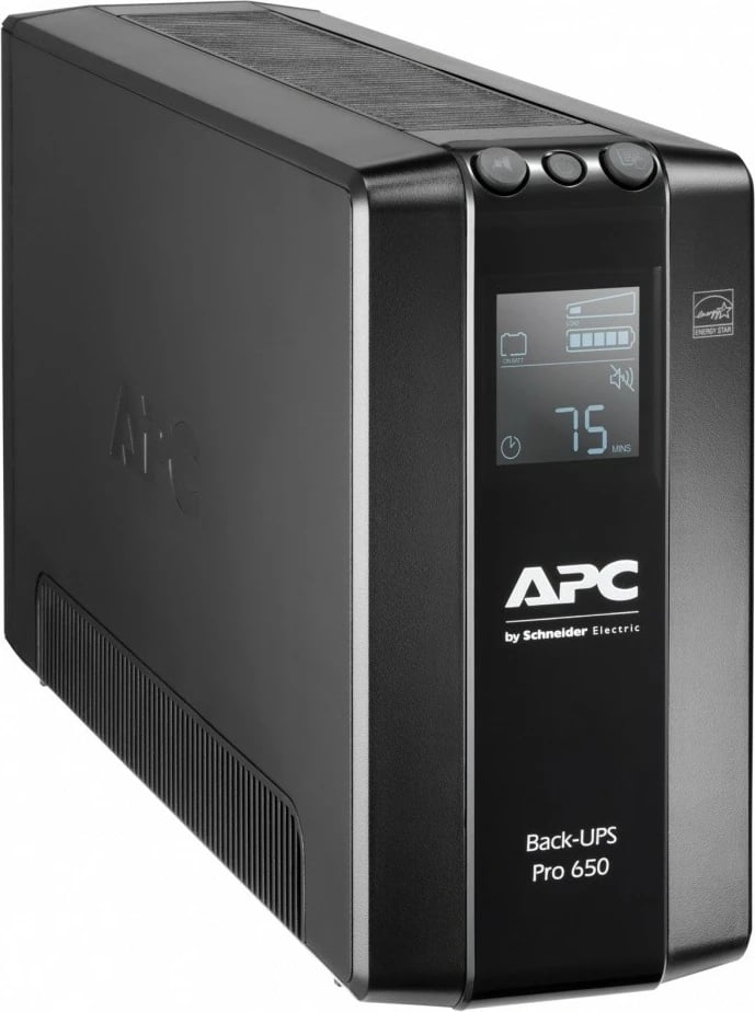 Kasë UPS APC BR650MI Back Pro 650VA, 6xC13, AVR, LCD, E zezë