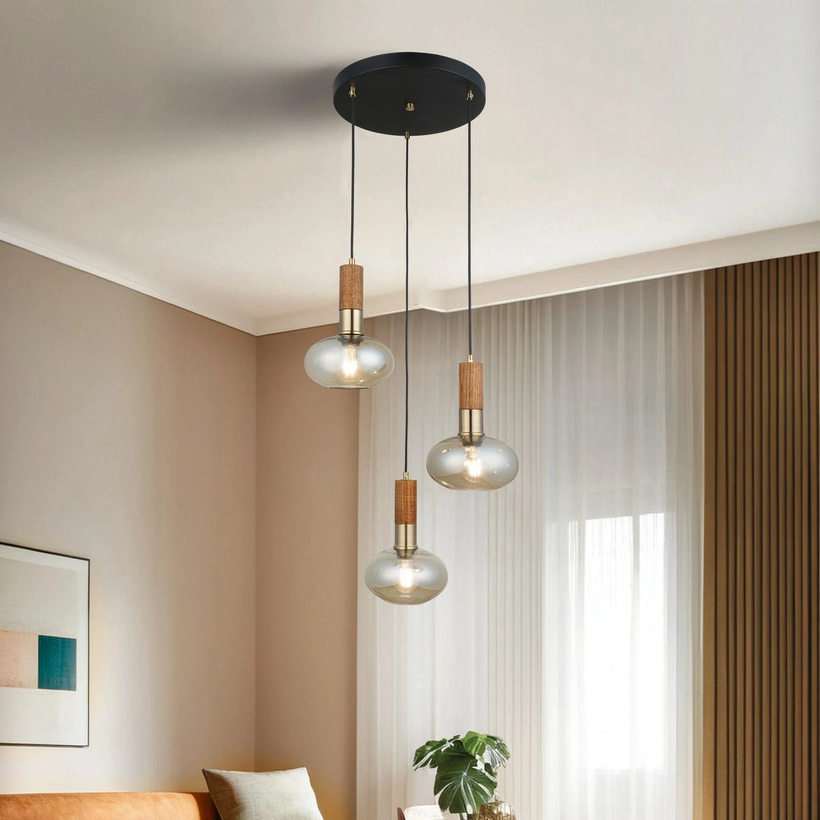 Llambë tavani Opviq, Hena - 52-03, ngjyrë llak antik