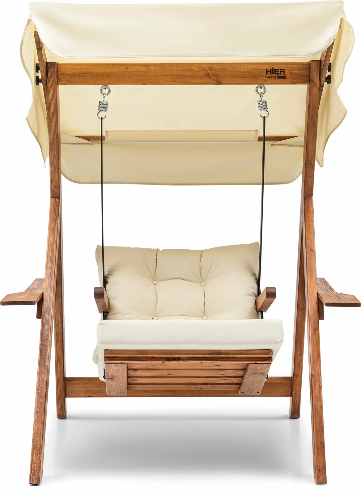 Karrige lëkundëse për kopsht, ngjyrë krem, Skye Decor Galata Swing S1