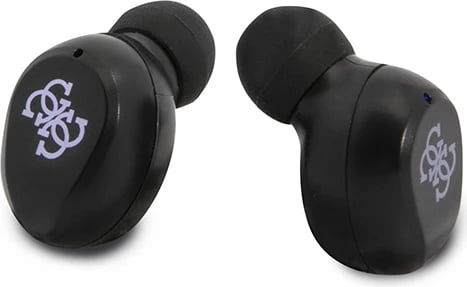 Kufje TWS Guess GUTWST31EU me Bluetooth 5.0, me stacion karikimi 400mAh, Violet