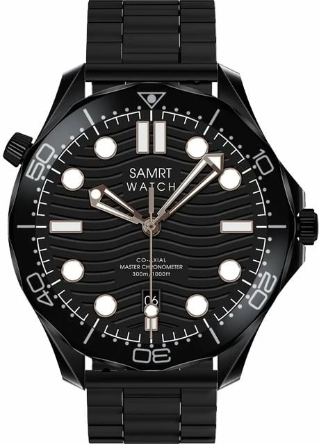 Smartwatch VELTORI unisex, e zezë