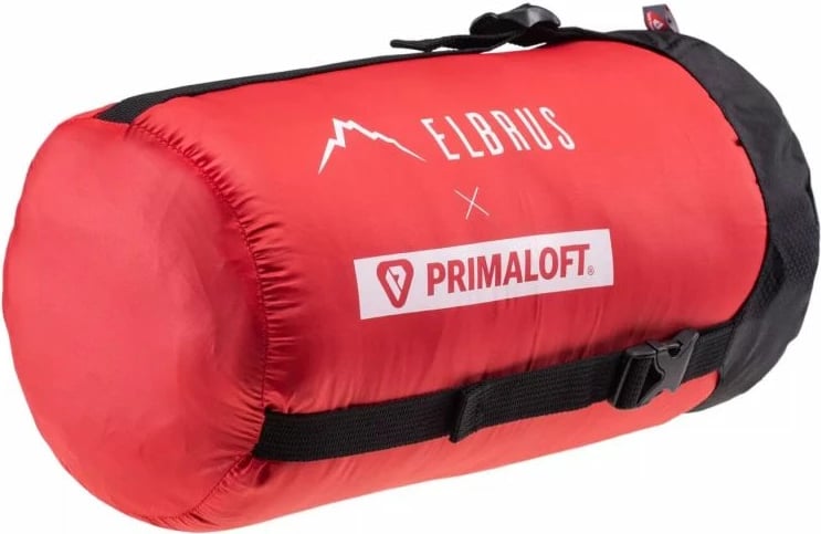 Sak për turizëm Elbrus, modeli Nansen Primalofo, për meshkuj dhe femra, e kuqe Sak për turizëm Elbrus, modeli Nansen Primalofo, për meshkuj dhe femra, e kuqe