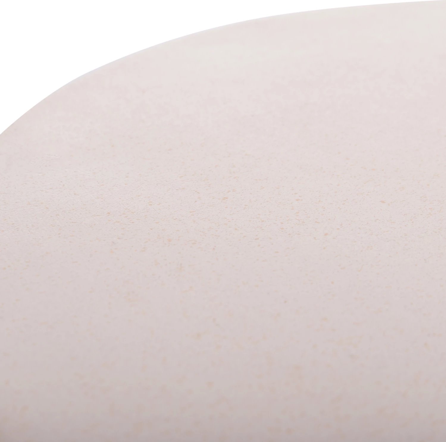 Tavolinë anësore e rrumbullakët Delia, çimento fiber e bardhë & ratan, FH18167.02, 40x45cm