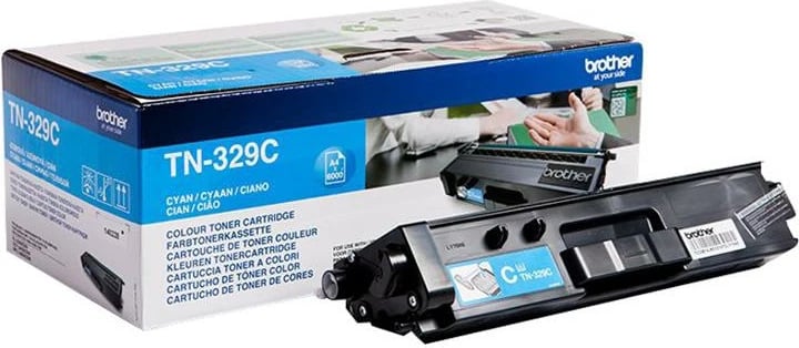 Toner Brother TN-329C origjinal rendiment 5,500–8,800 faqe cyan