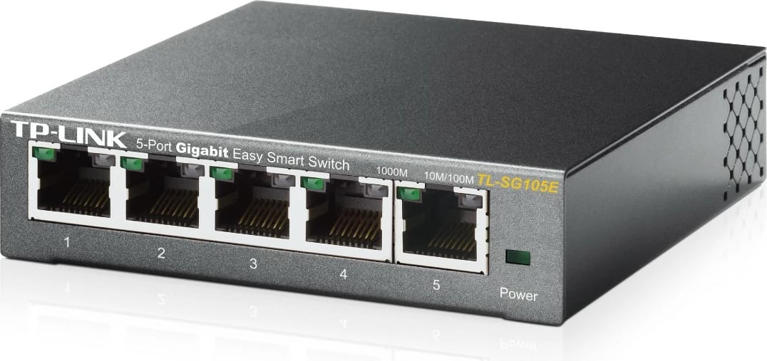 Switch TP-LINK TL-SG105E, 5 porta Gigabit, Desktop