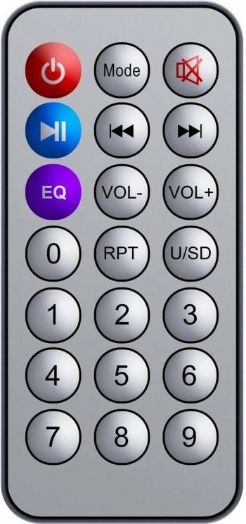 Altoparlant portativ Defender Boomer 65W me Bluetooth, LED, i zi