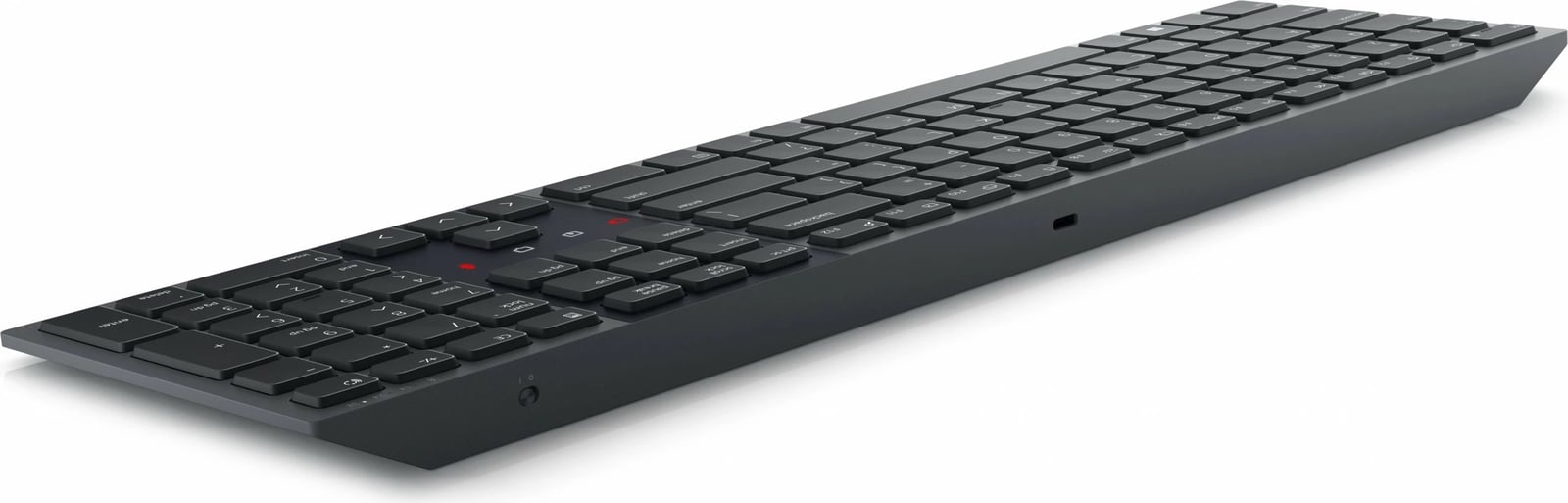 Tastierë DELL KB900, full-size, wireless, RF + Bluetooth, QWERTZ, grafit