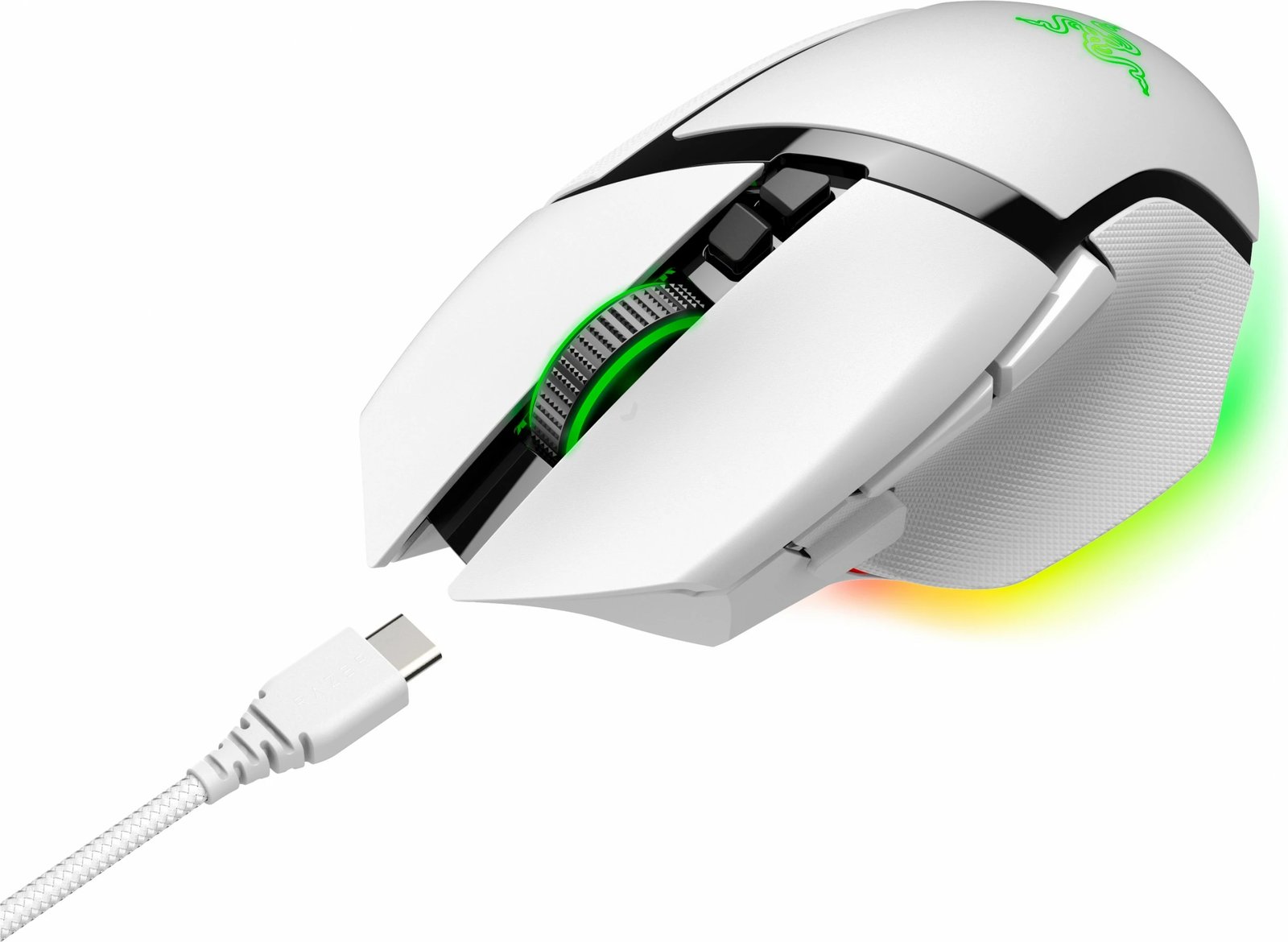Maus Razer Basilisk V3 Pro wei wireless RGB