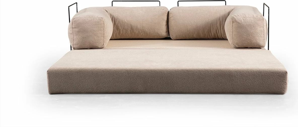 Divan-krevat 2 vende, Atelier del Sofa, Via Con, ngjyrë ecru