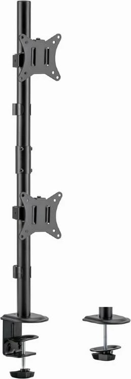 Mbajtës tavoline për 2 monitorë Gembird MA-D2-02, 17-32", deri 9 kg, i zi Mbajtës tavoline për 2 monitorë Gembird MA-D2-02, 17-32", deri 9 kg, i zi