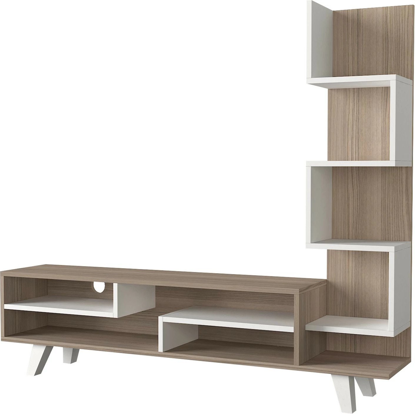 Njësi TV Skye Decor, e bardhë, Cordoba