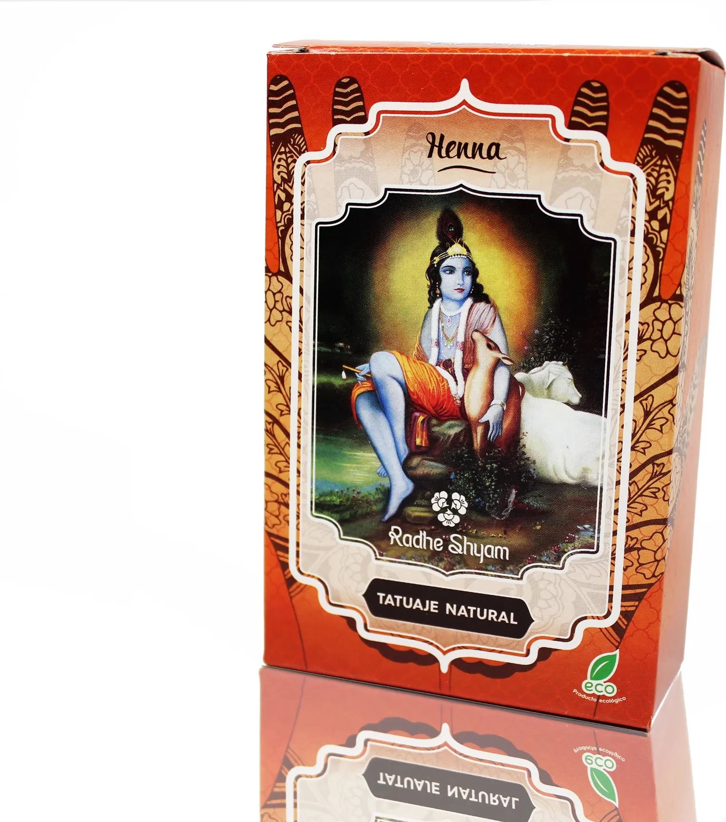 Pluhur henna për tatuazhe natyrale Radhe Shyam unisex 50g