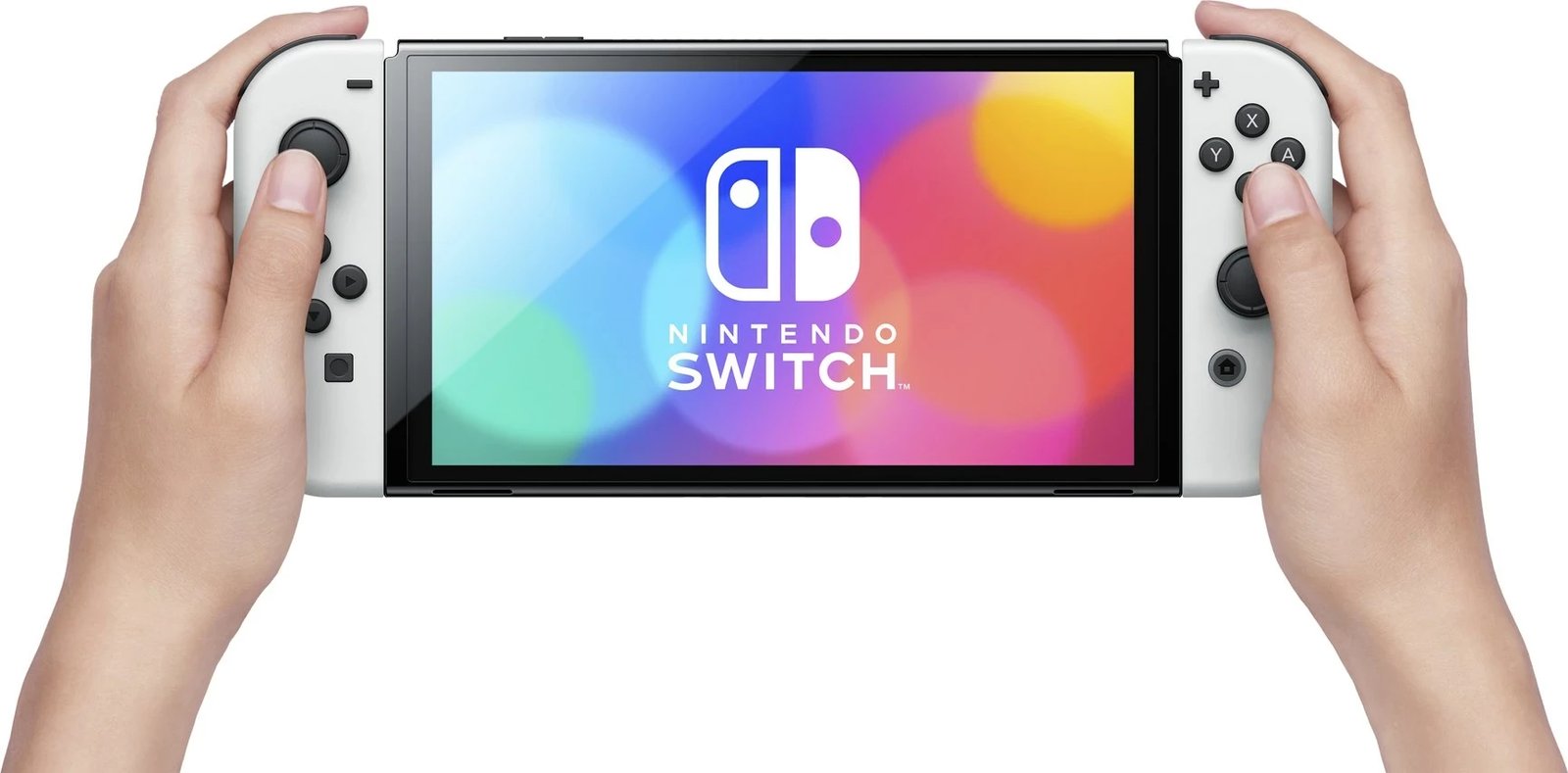 Konzolë portabile Nintendo Switch OLED, 7", 64 GB, Wi-Fi, E bardhë