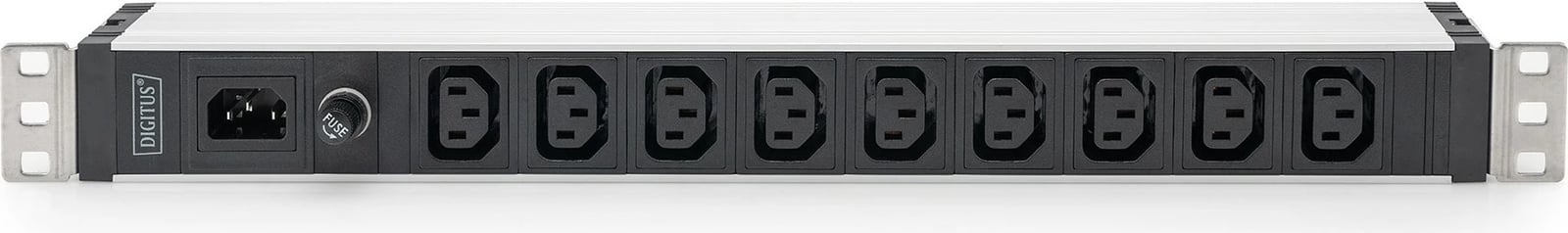 PDU Digitus 1U 9x C13, 10A, 230V, alumini