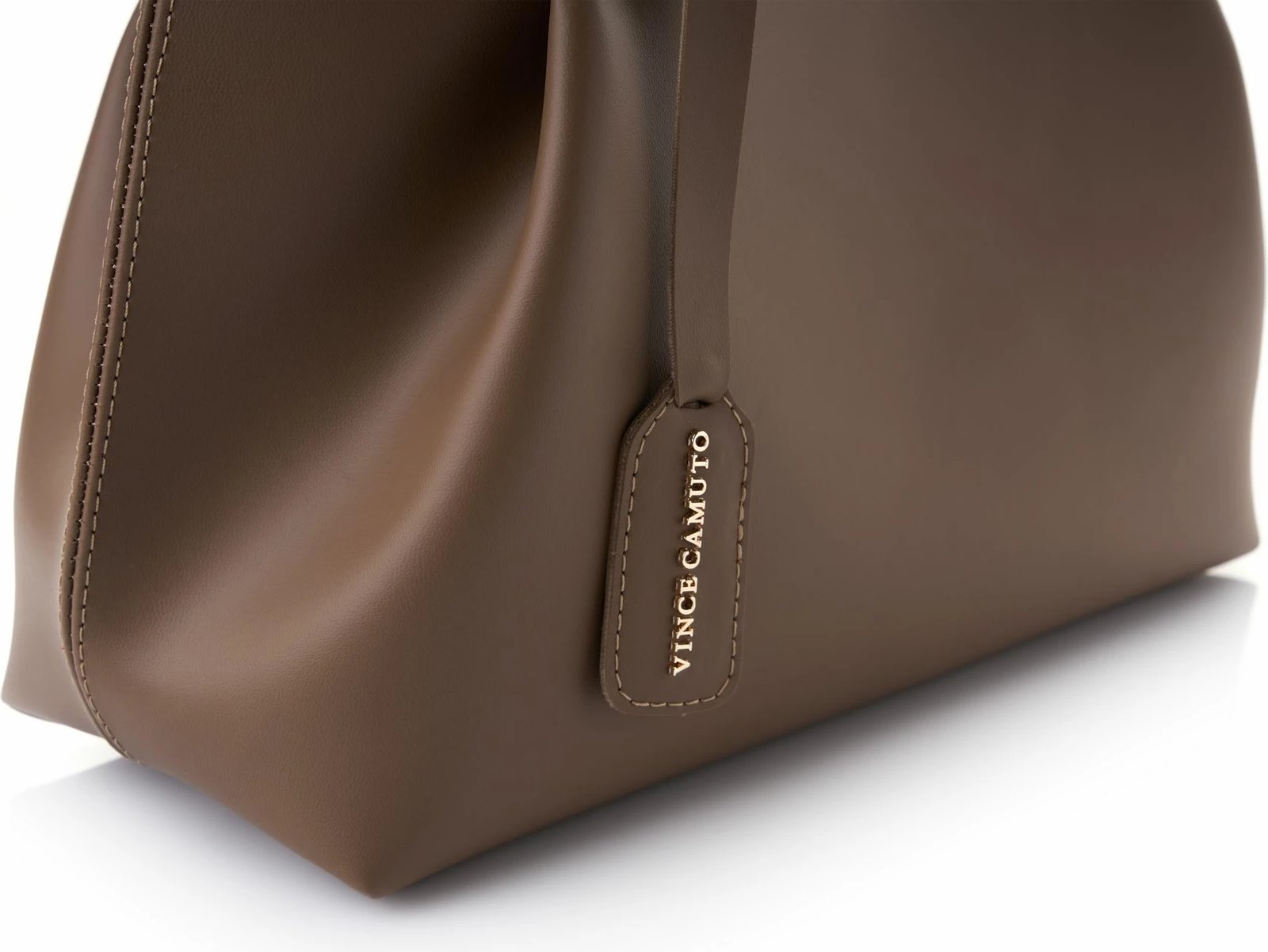 Çantë tote Vince Camuto, Monza, ngjyrë mink e errët