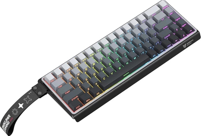 Tastierë mekanike me kabllo, ONIKUMA G69, RGB ndriçim, e zezë