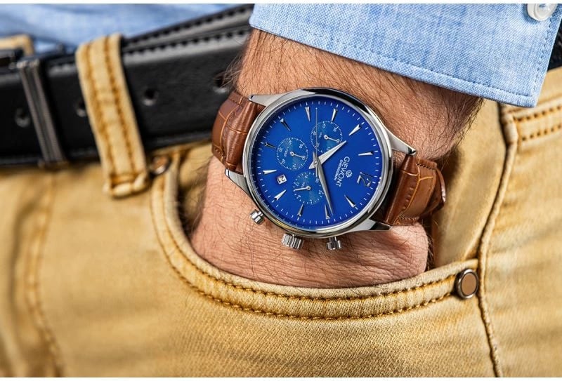 Orë dore për meshkuj Giewont, kafe e kaltër