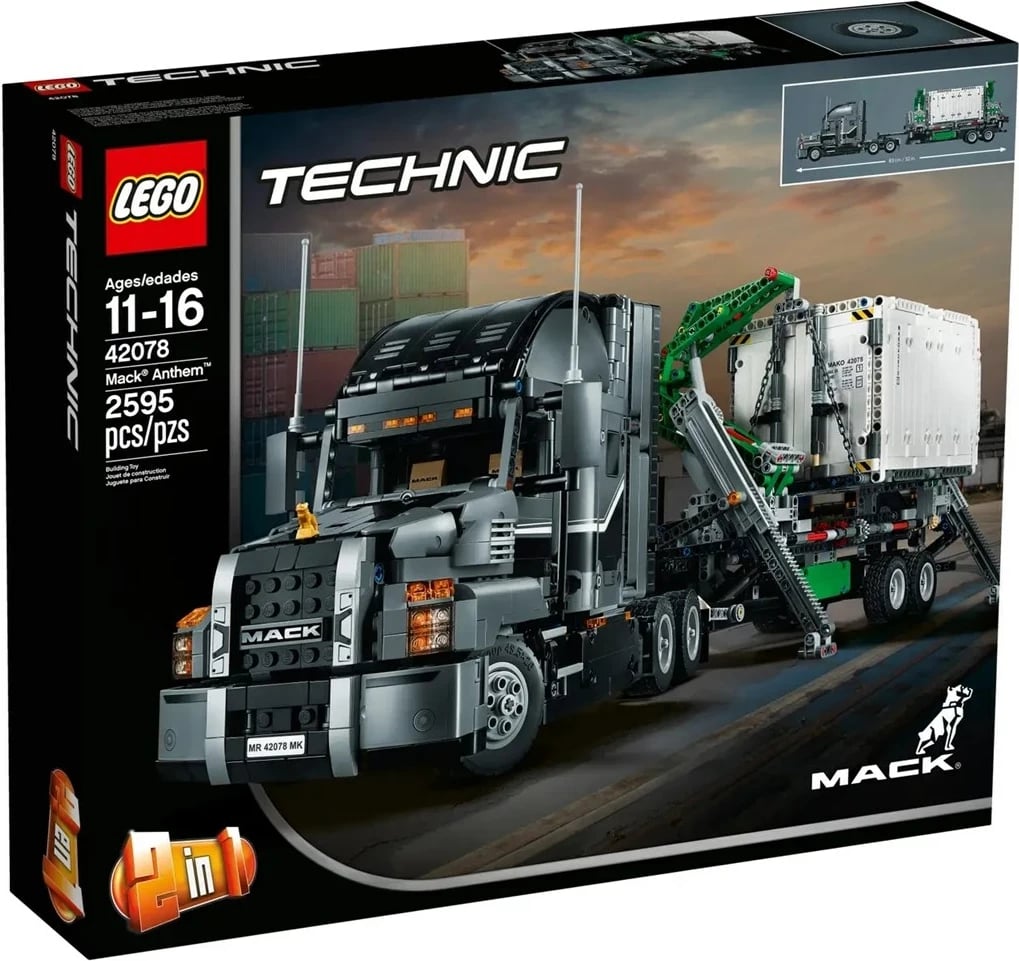 Set LEGO Technic Mack Anthem 42078