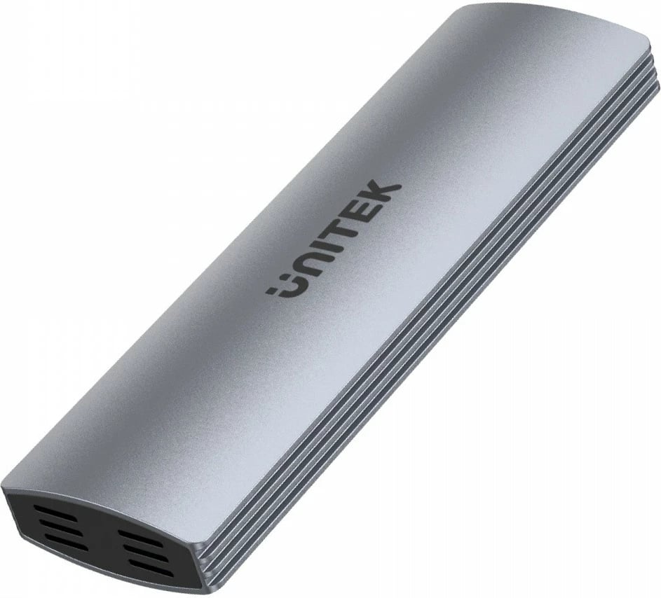 Kasë Unitek S1230A për SSD M.2 NVMe/SATA, 10Gbps, Argjendtë
