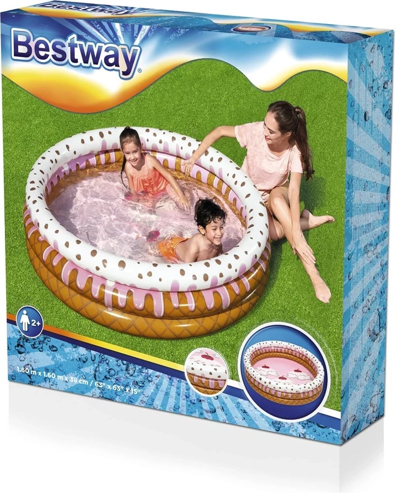 Pishinë fryrëse për fëmijë Bestway 51144, 160 cm, Multikolor