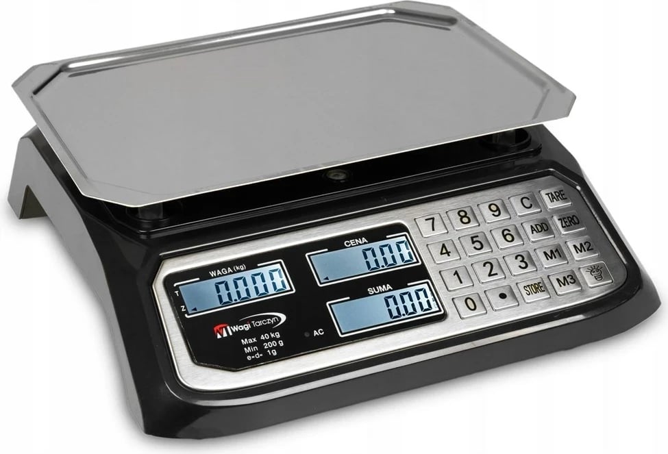 Peshore elektronike Wagi Tarczyn WT-1015, 40 kg, e bardhë