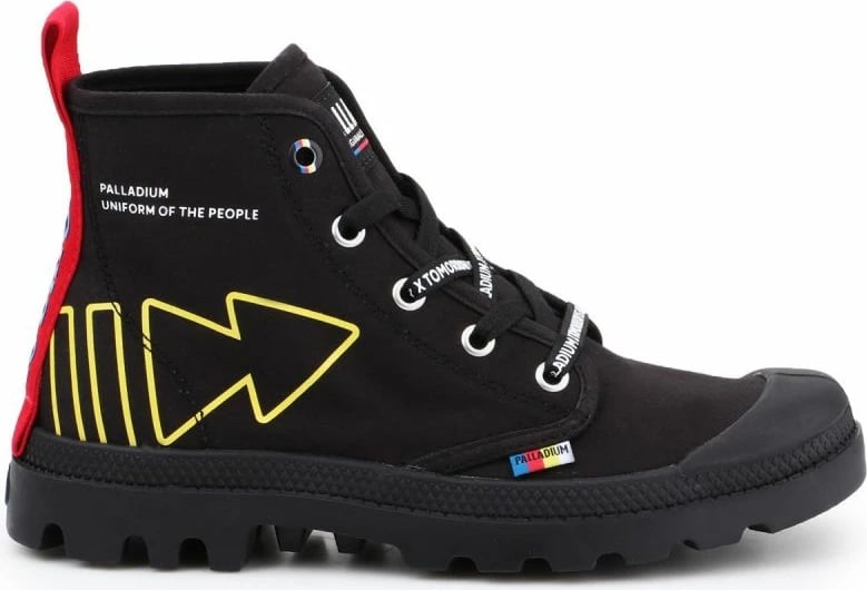 Atlete të larta për femra Palladium Pampa Dare Rew FWD W, të zeza